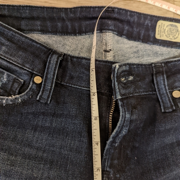 As new, Diesel "Gracey" low rise skinny jeans, size 25x32, paid $165 - Picture 5 of 8